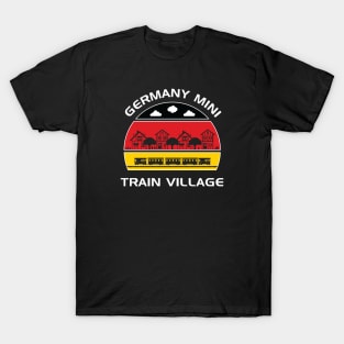 Germany Mini Train Village T-Shirt